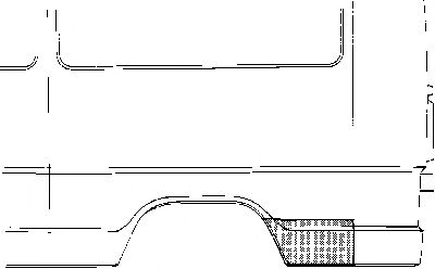 VAN WEZEL 3070144 -  Боковина